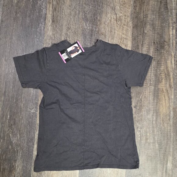 Pink Floyd Dark Side of the Moon Shirt Ladies Grey Vintage Wash Band Tee S/M - Picture 4 of 8